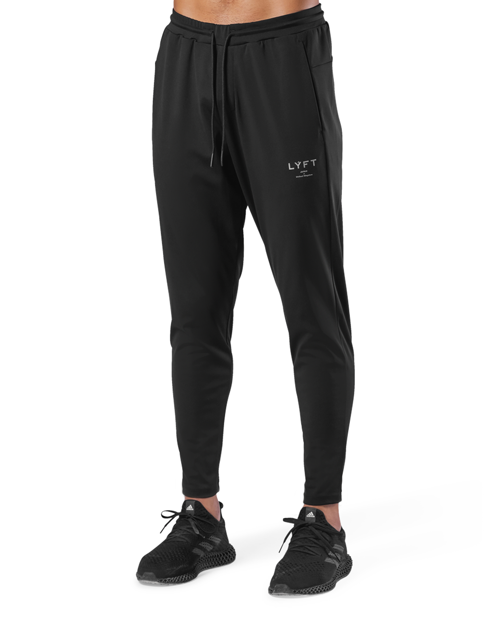2Way Stretch Tapered Pants - Black – LÝFT 2Way Stretch Tapered Pants - Black – LÝFT