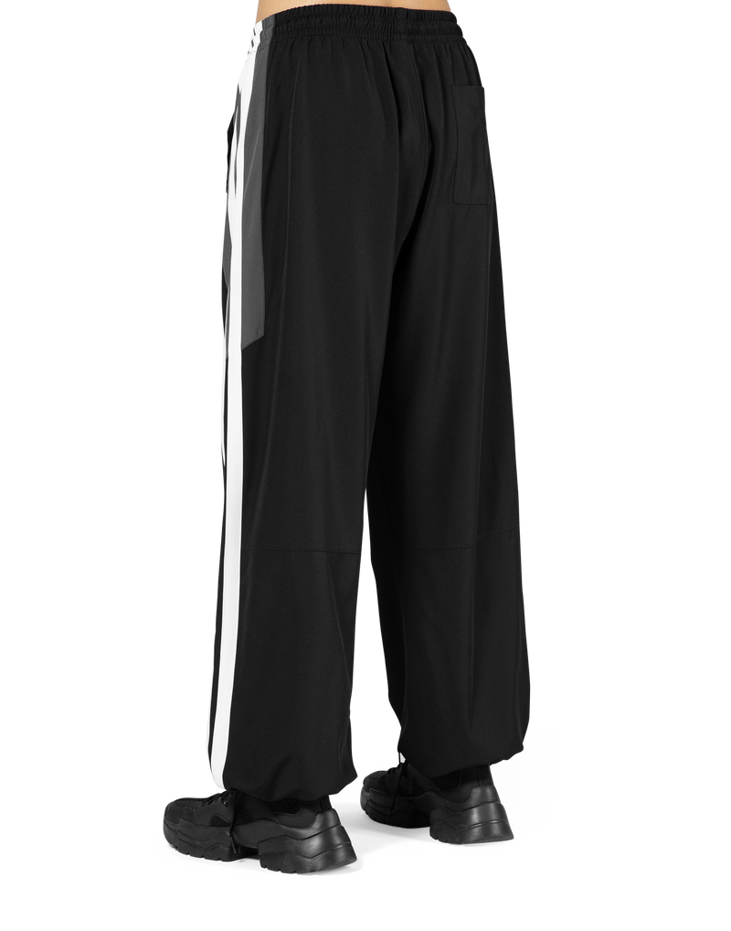 2Line Adjustable Wide Track Pants - Black