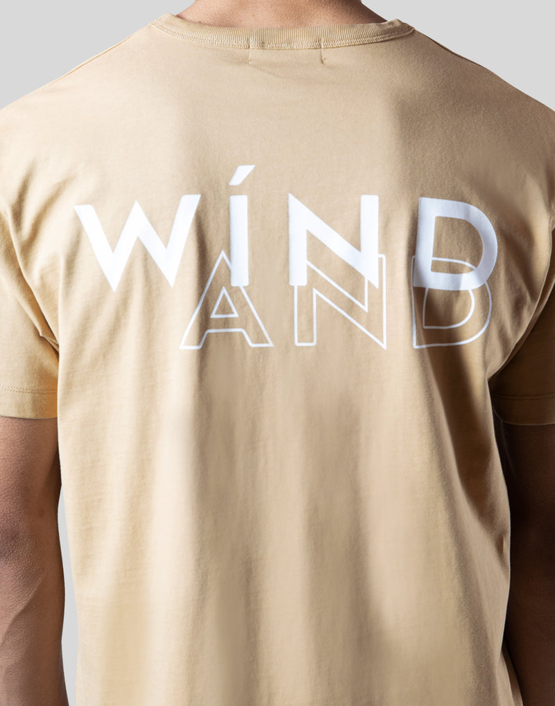 LÝFT × WIND AND SEA Standard T-Shirt - Beige