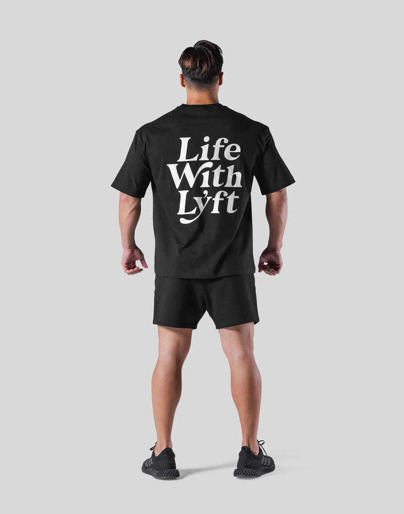 Life With LÝFT Big T-Shirt - Black