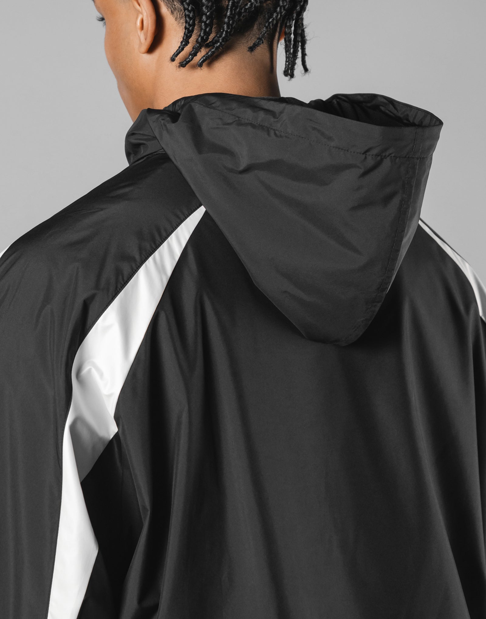 2Line Oversize Track Jacket V.3 - Black – LÝFT