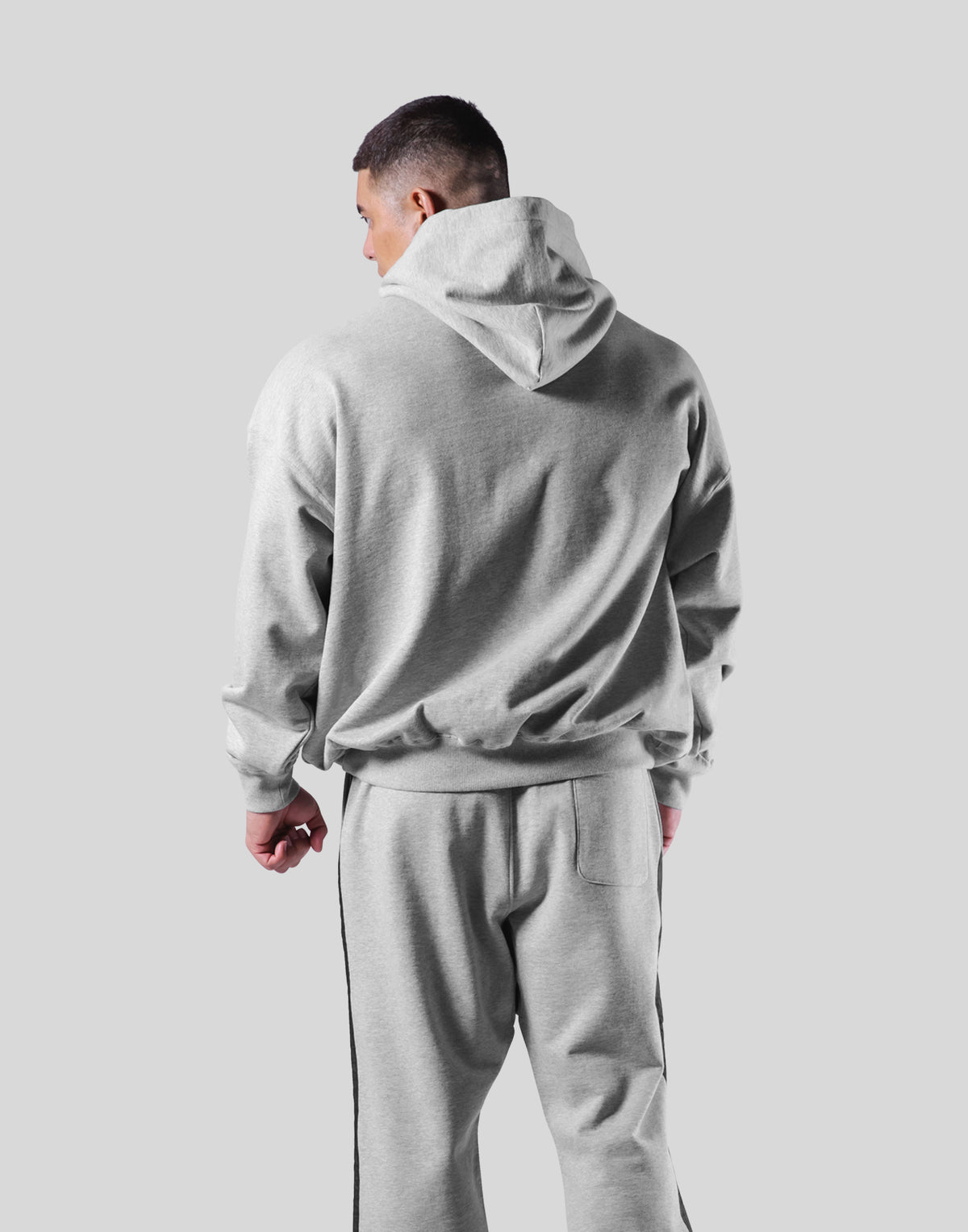 LÝFT x EVERLAST x SUNG Oversize Sweat Hoodie - Grey