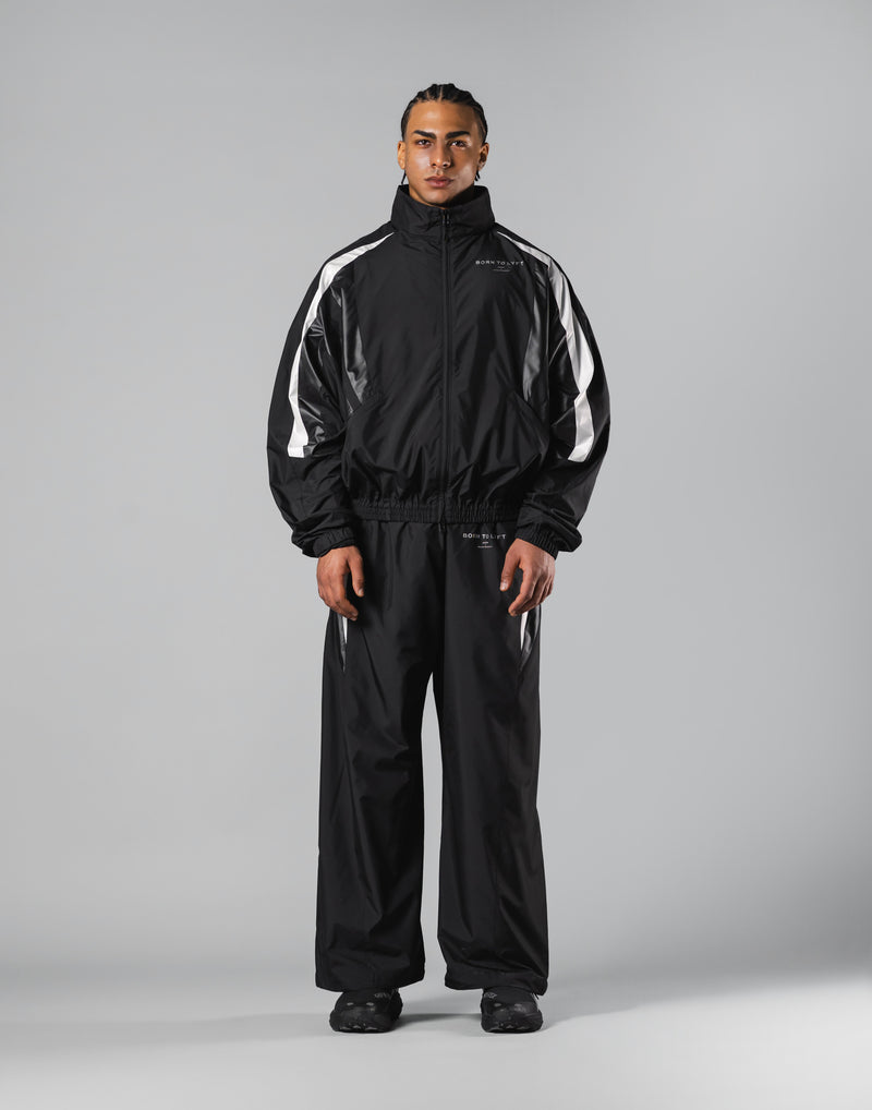 2Line Oversize Track Jacket V.3 - Black – LÝFT