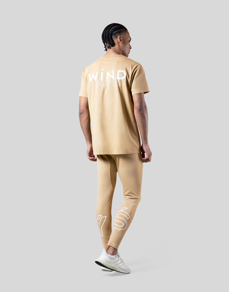 LÝFT × WIND AND SEA Standard T-Shirt - Beige
