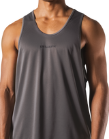 LÝFT Athletic Logo Stretch Tanktop - D.Grey