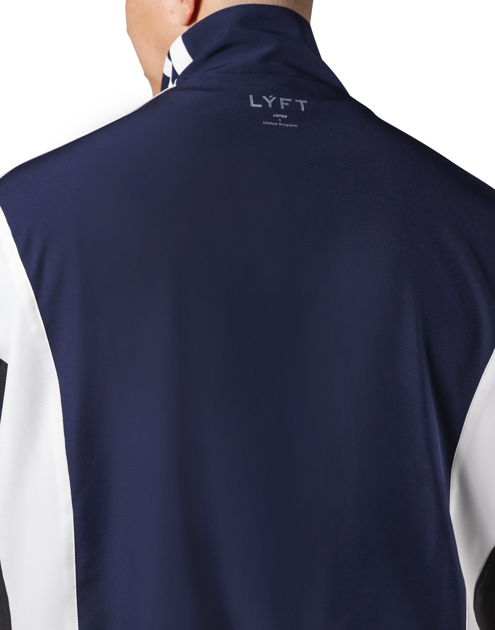 2Line Oversize Track Jacket - Navy – LÝFT 2Line Oversize Track Jacket - Navy – LÝFT