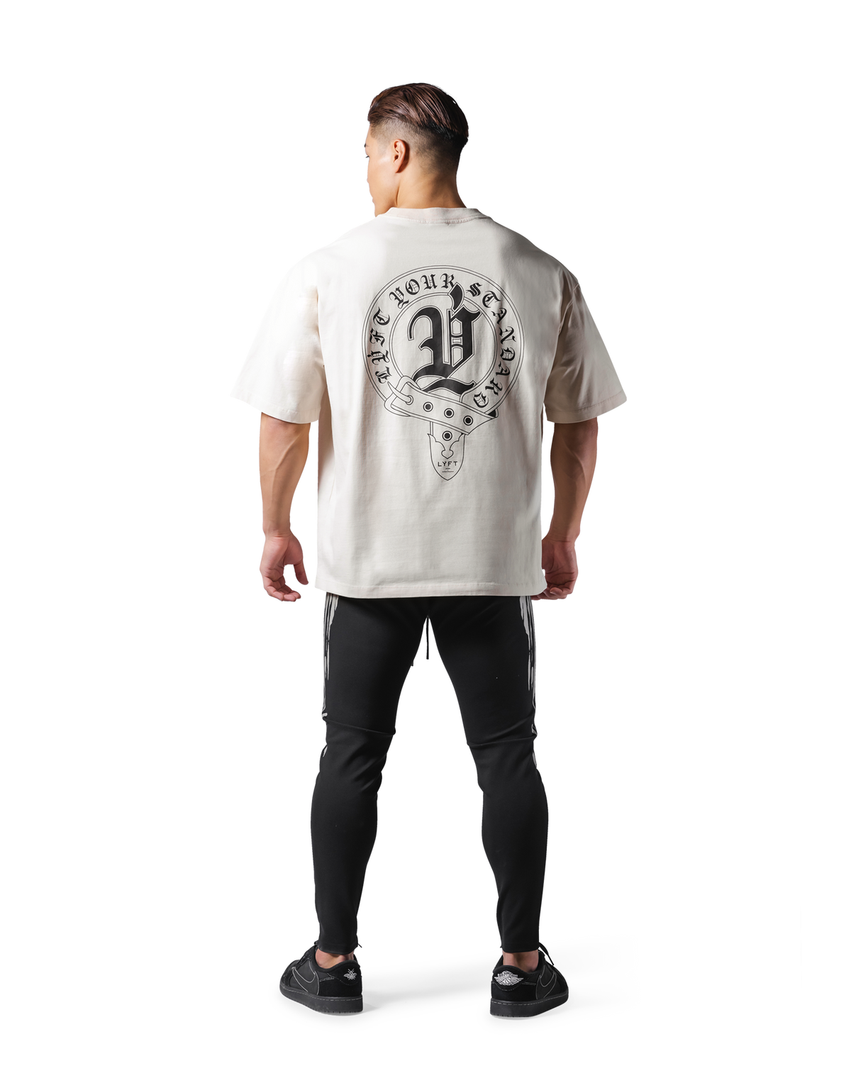 Old English Big T-Shirt - Ivory