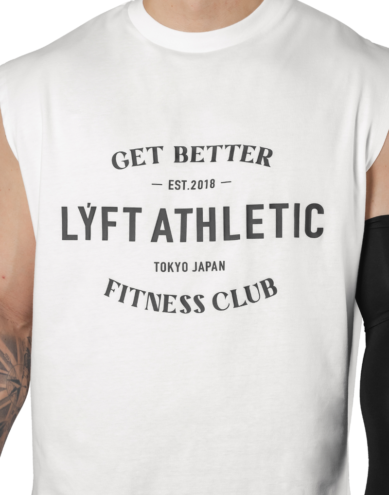 LÝFT Athletic Logo Tanktop - White