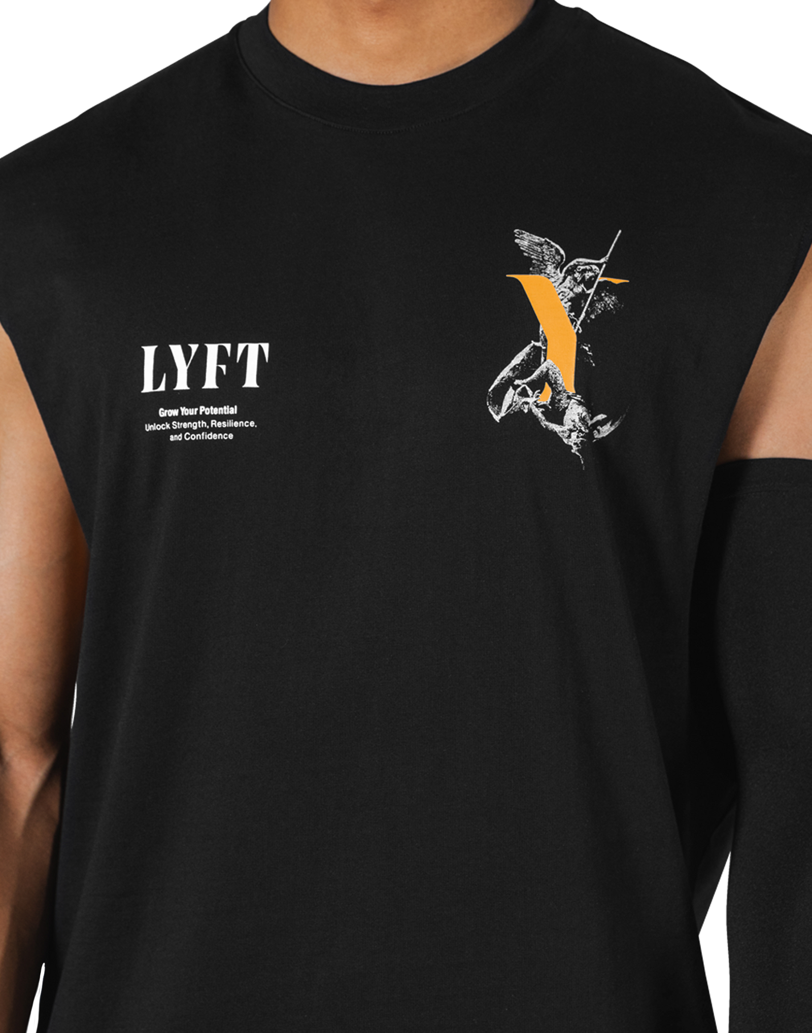 LYFT リフト Statue Y Loose Tanktop Black Statue Y Loose Tanktop - Black – LÝFT