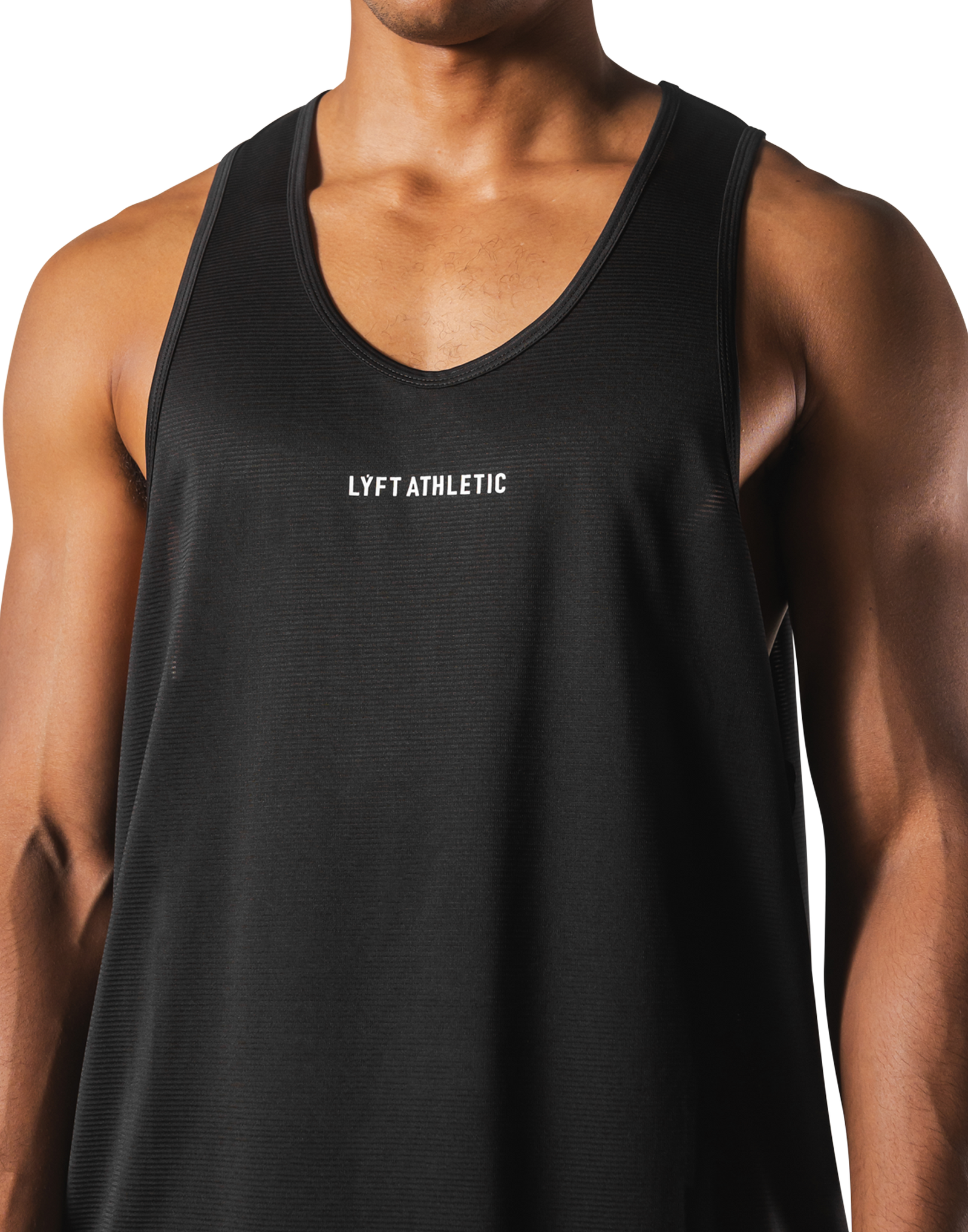 LÝFT Athletic Logo Stretch Tanktop - Black