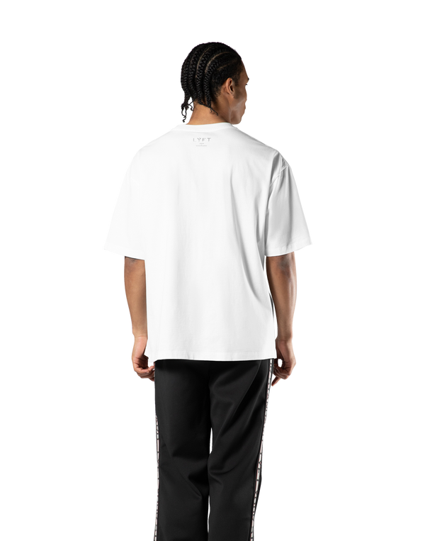 LÝFT Circle Big T-Shirt - White