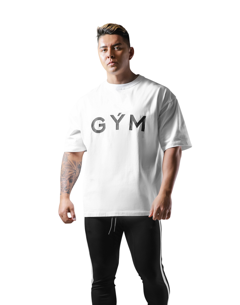 GÝM Big T-Shirt - White
