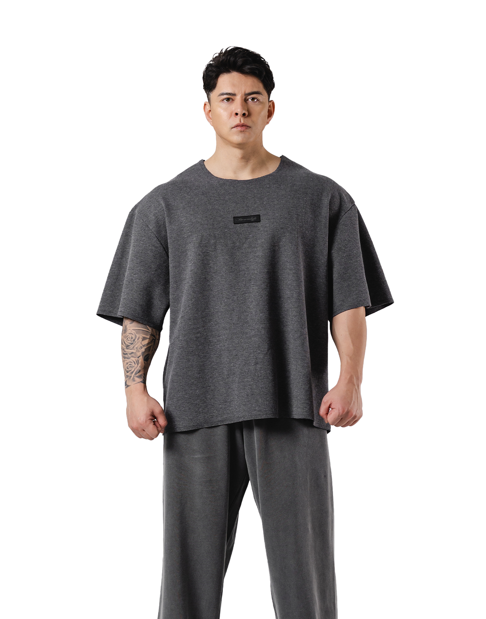 Thermal Wappen Extra Big T-Shirt - Grey – LÝFT