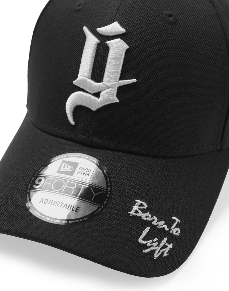 LÝFT × New Era 9Forty Old Ý Logo - Black LÝFT × New Era 9Forty Old Ý Logo - Black