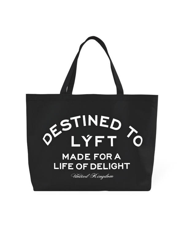 Big Size Tote Bag - Black