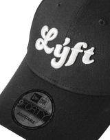 LÝFT × New Era 9Forty Old Logo - Black