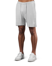 Wide Knit Shorts - Ivory