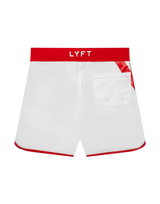 LÝFT Stage Shorts - White/Red