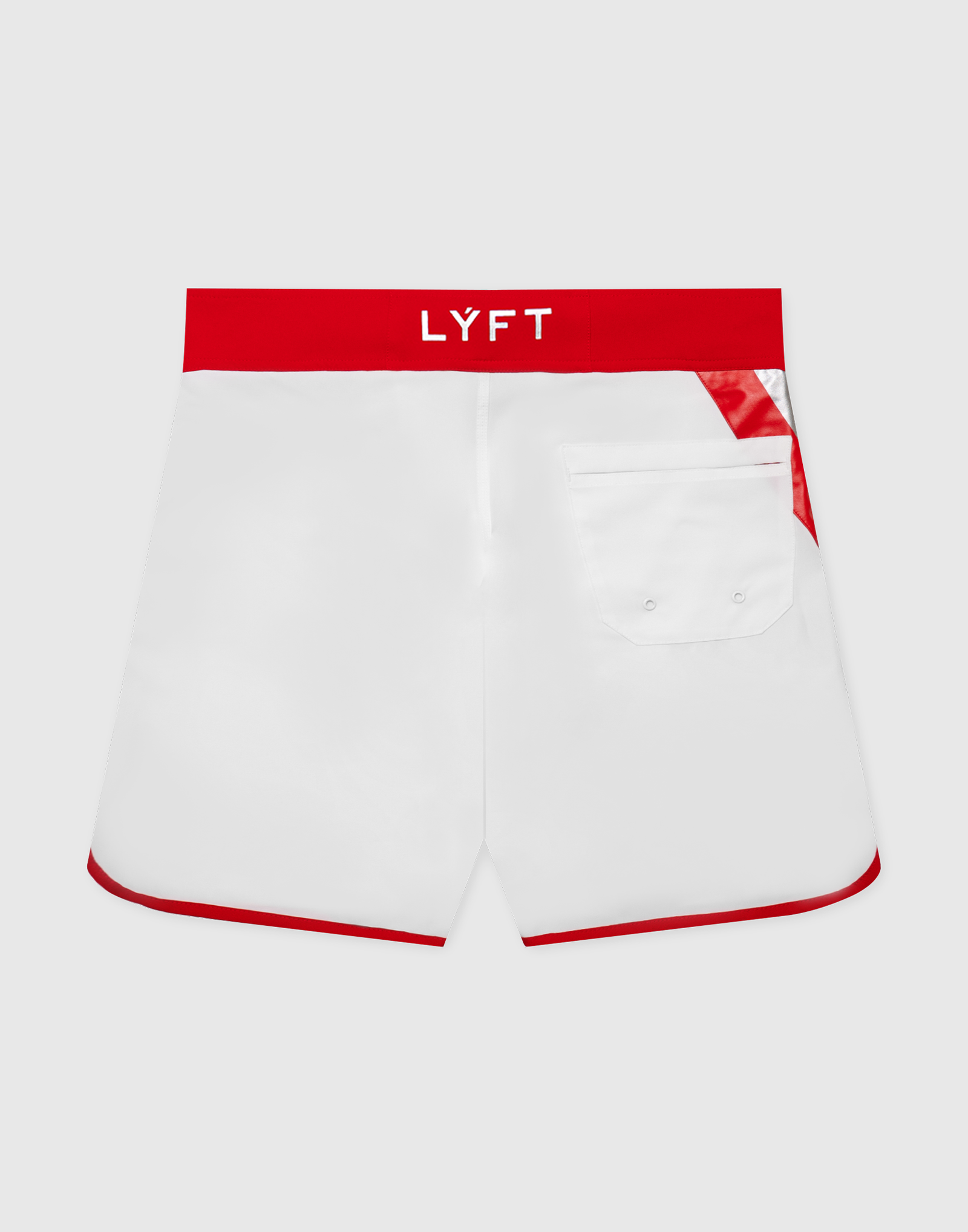lyft ステージショーツ　ホワイト／レッド LÝFT Stage Shorts - White/Red