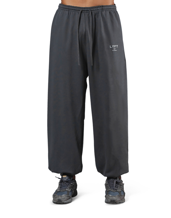 LÝFT Light Weight Wide Sweat Pants - D.Grey