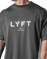 LÝFT Logo Big T-Shirt V.2 - D.Grey