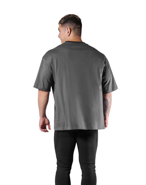 LÝFT Logo Big T-Shirt V.2 - D.Grey