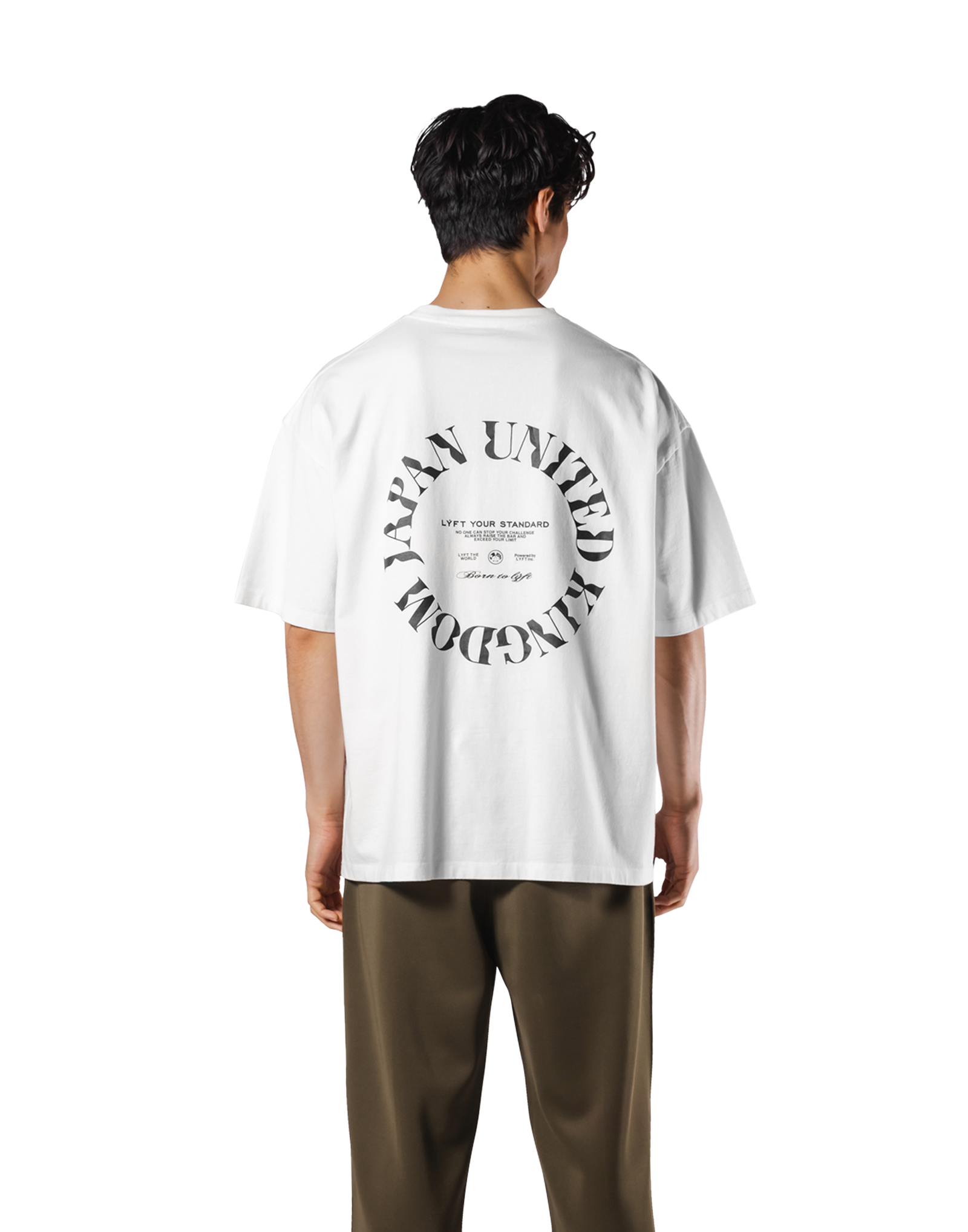 JP × UK Ring Vintage Big T-Shirt - White – LÝFT