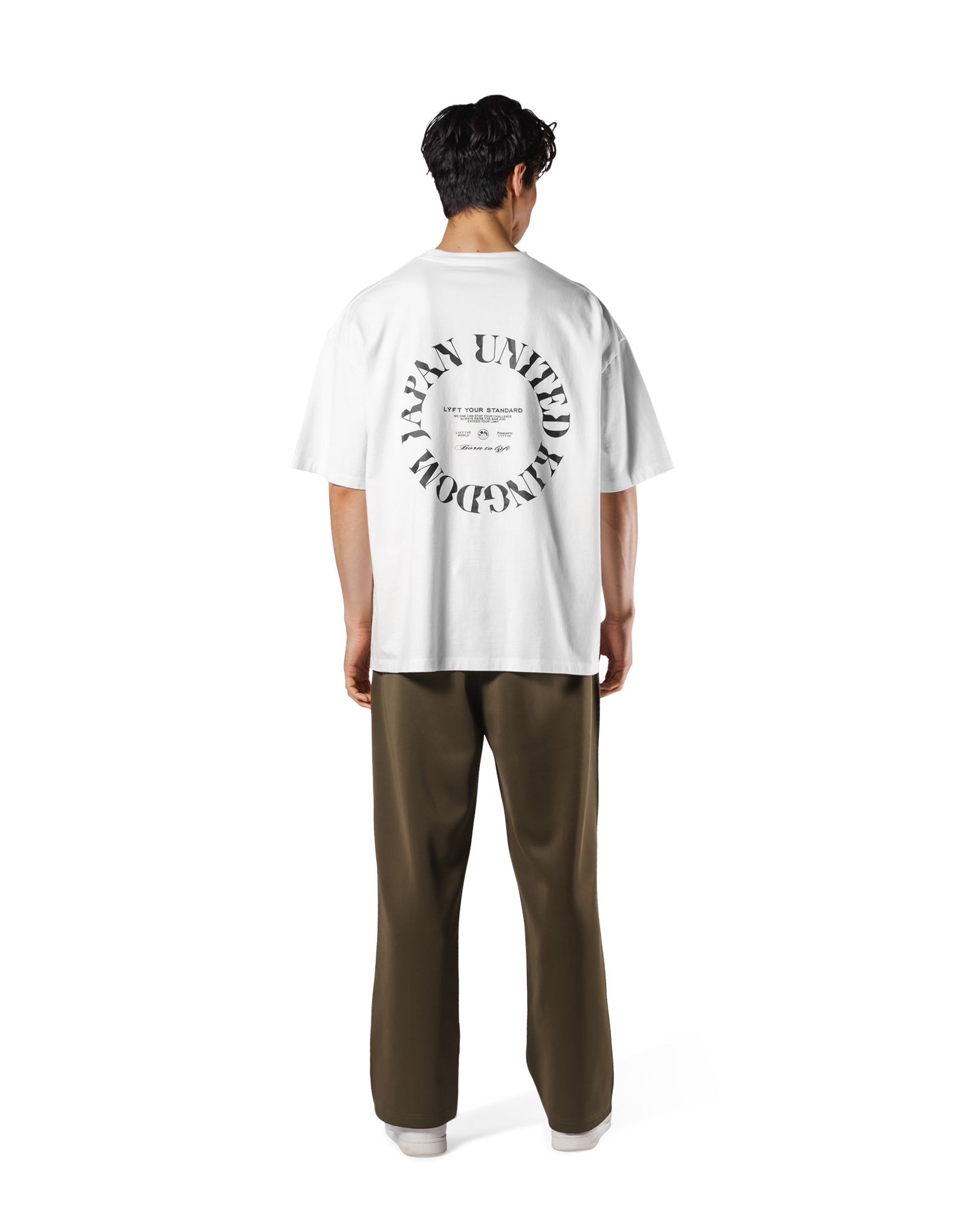 JP × UK Ring Vintage Big T-Shirt - White – LÝFT JP × UK Ring Vintage Big T-Shirt - White – LÝFT