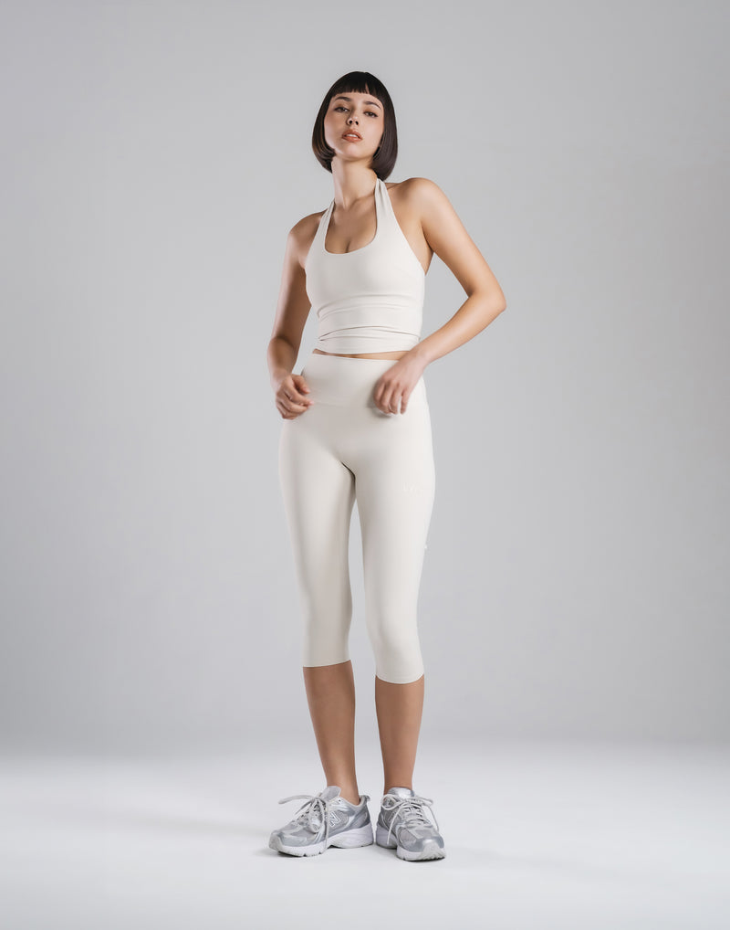 Cup In Halter Neck Top - Ivory – LÝFT