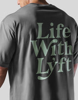 Life With LÝFT Big T-Shirt - D.Grey