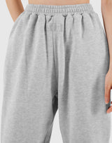 LÝFT Label Wide Sweat Pants - Grey