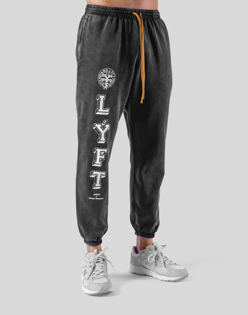 LYFT ヴィンテージセットアップ College Logo Vintage Sweat Pants - Black – LÝFT