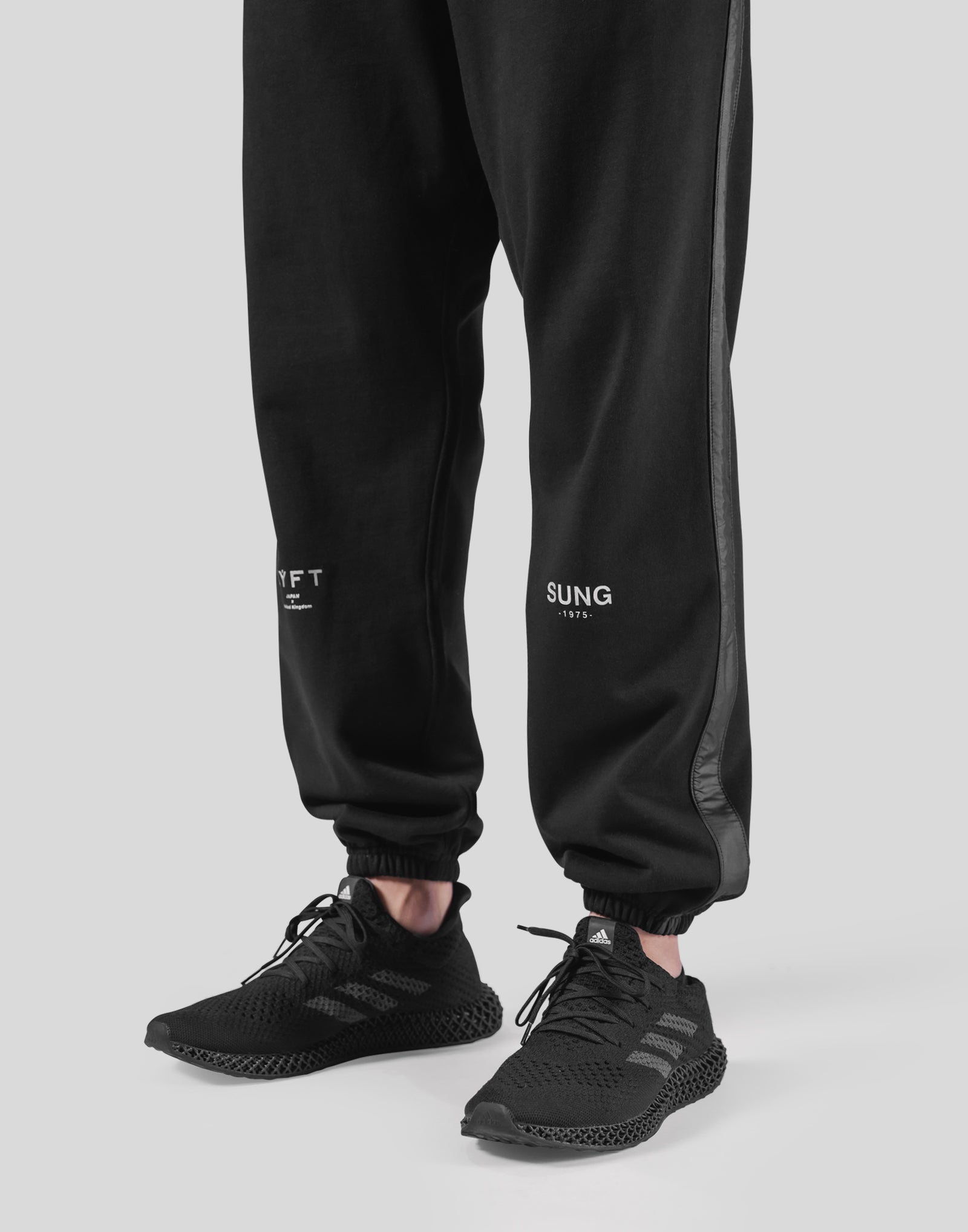 LÝFT x EVERLAST x SUNG Oversize Sweat Pants - Black