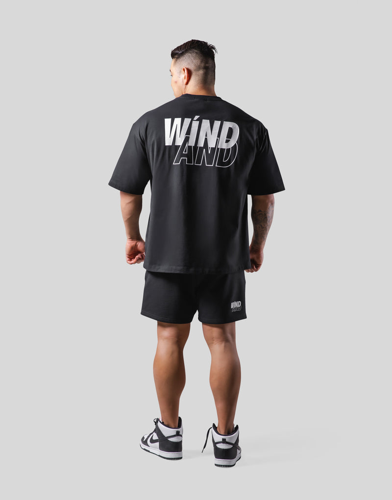 受注商品】LÝFT × WIND AND SEA Big T-Shirt - Black