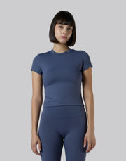 Slim Fit Short Sleeve T-Shirt - Navy