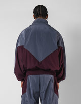 V-Form Oversize Track Jacket - D.Grey – LÝFT