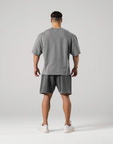 Arch Team LÝFT Logo Vintage Sweat T-Shirt - D.Grey