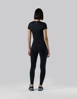 Slim Fit Short Sleeve T-Shirt - Black