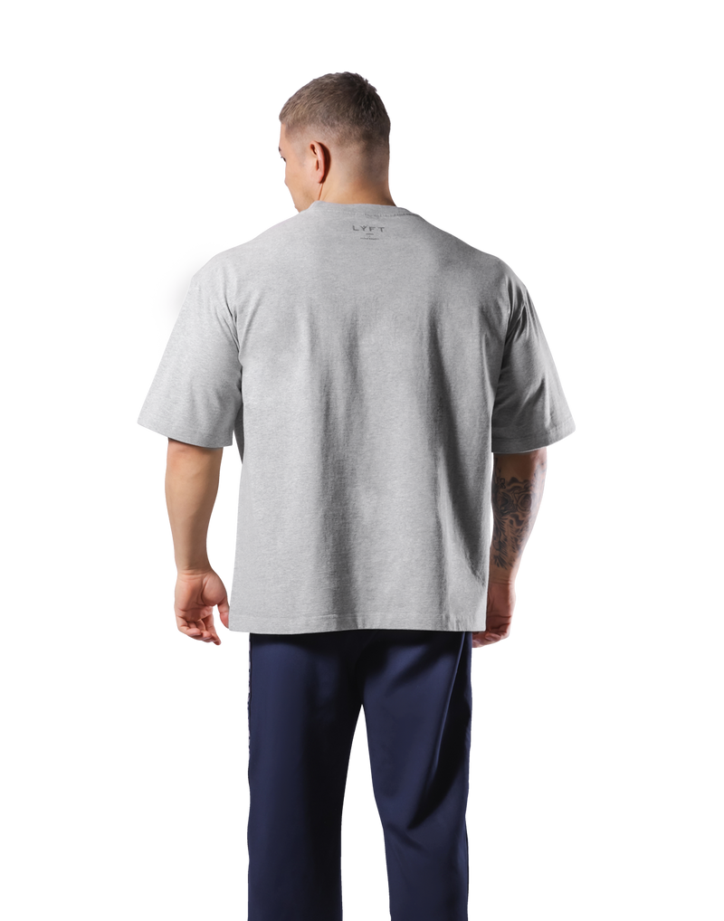 LÝFT Circle Big T-Shirt - Grey