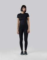Slim Fit Short Sleeve T-Shirt - Black