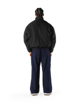 SWITCH LAYER™ 2Line TRACK | BLACK Puffer Jacket V.2 - Navy