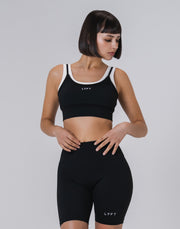 LÝFT Fake Layered Bratop - Black