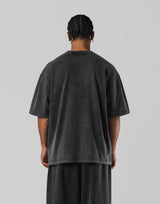 One Point LÝFT Logo Vintage Big T-Shirt - Black