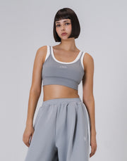 LÝFT Fake Layered Bratop - Grey