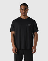 LÝFT Athletic Mesh Raglan Sleeve T-Shirt - Black