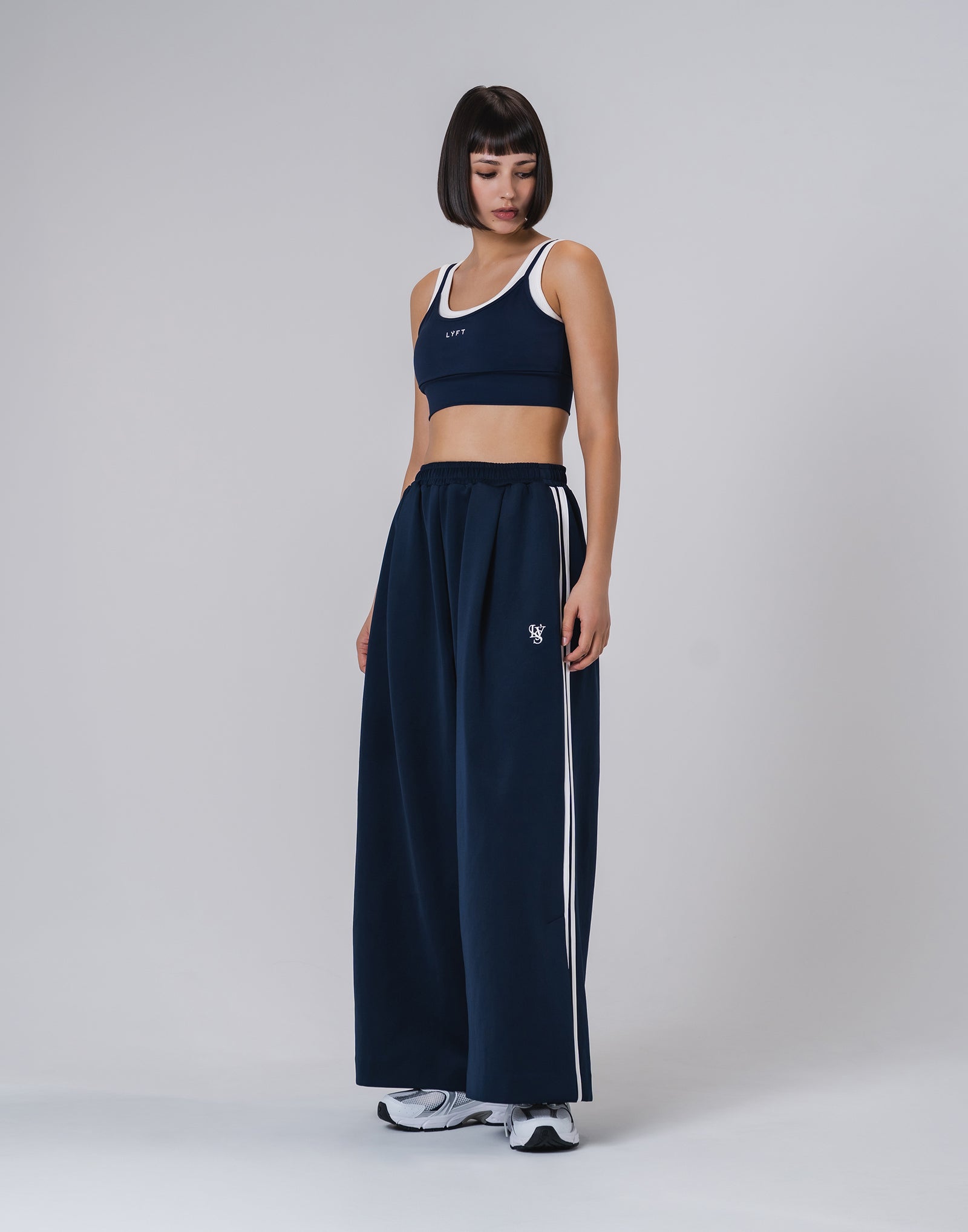 LÝFT Fake Layered Bratop - Navy