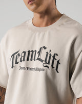 Arch Team LÝFT Logo Vintage Sweat T-Shirt - Ivory