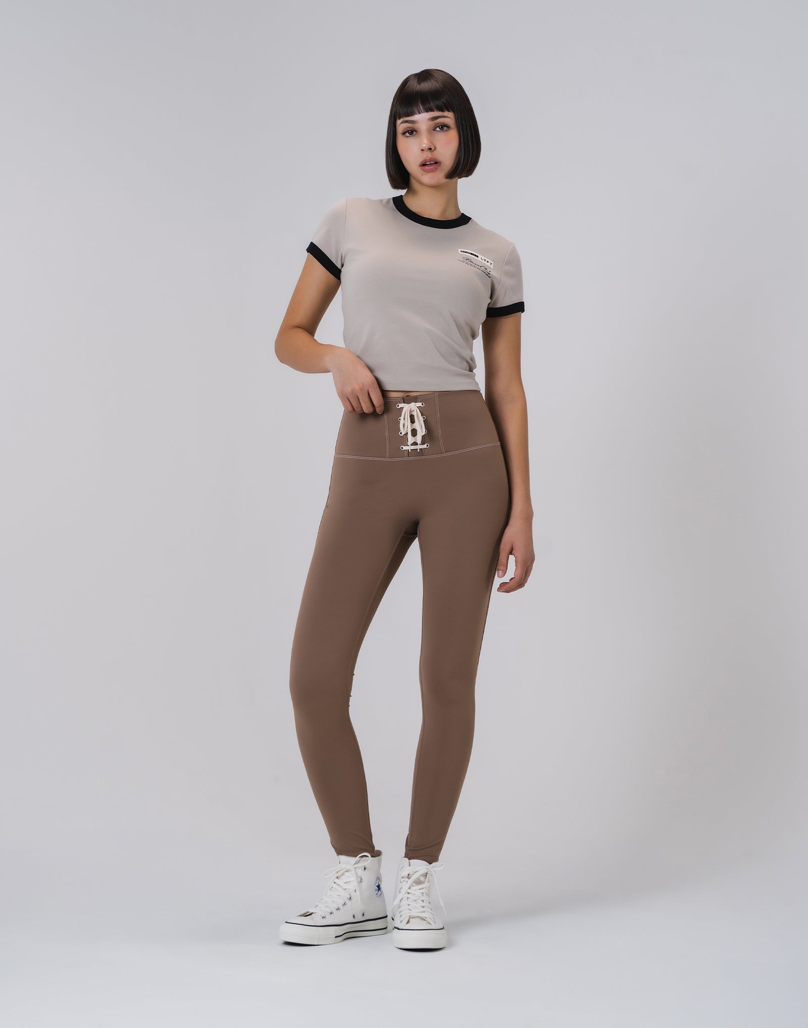 LYFT × CONVERSE Ringer T-Shirt - Grey – LÝFT