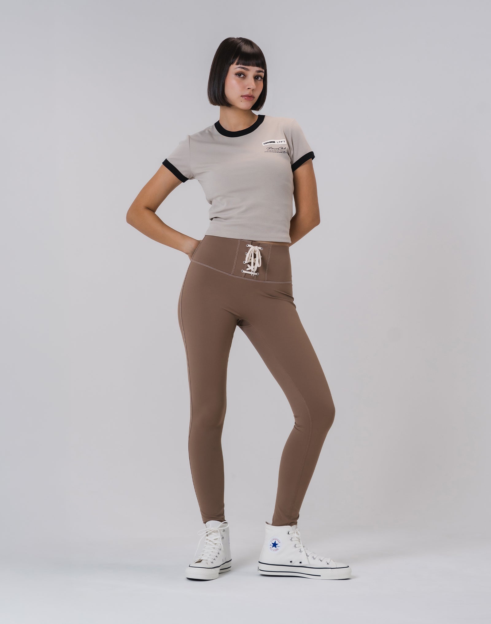 LYFT × CONVERSE Ringer T-Shirt - Grey – LÝFT