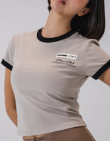 LYFT × CONVERSE Ringer T-Shirt - Grey